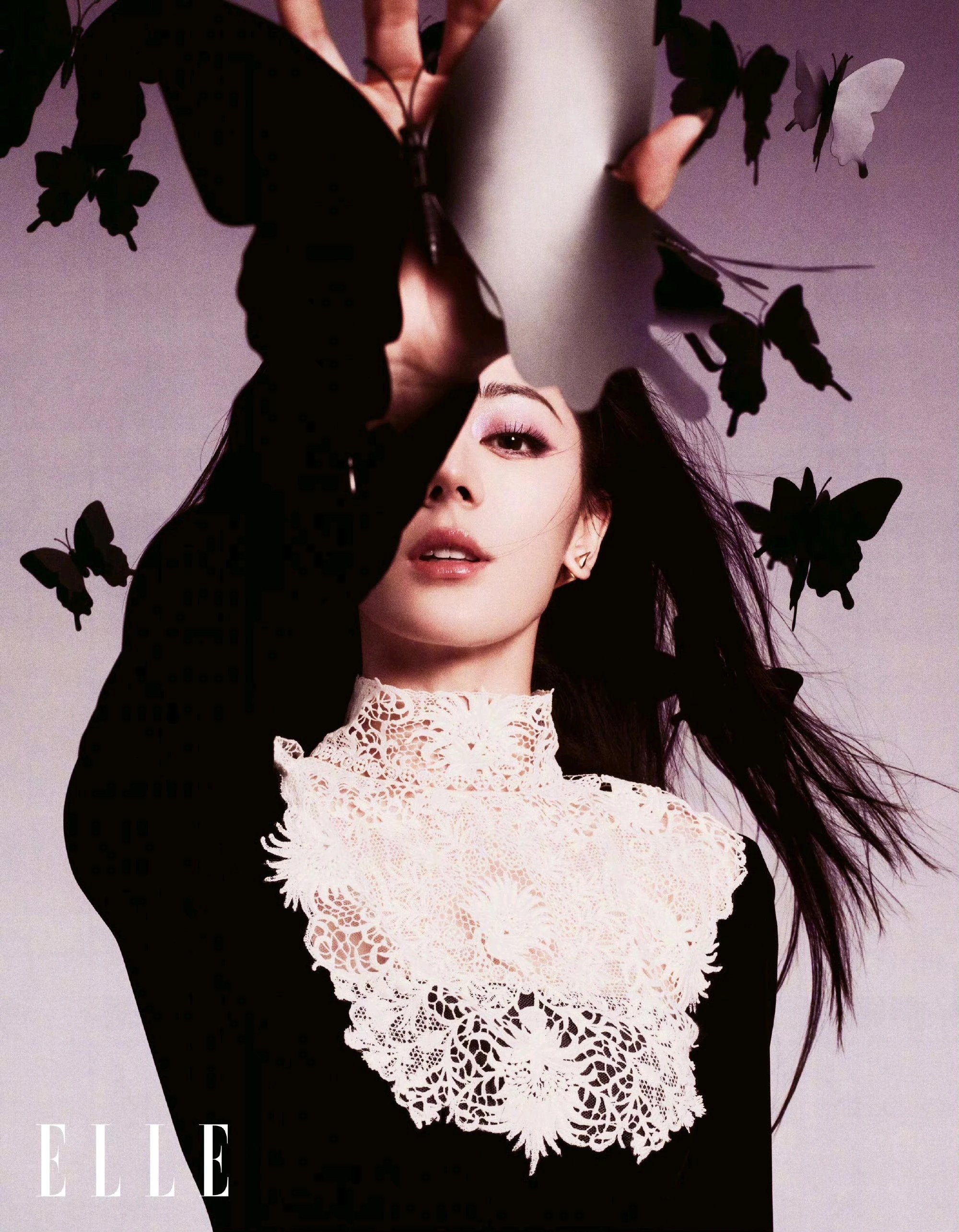 Pre - นิตยสาร ELLE ตี่ลี่เรอปา Dilireba 迪丽热巴 2024+การ์ดลับ