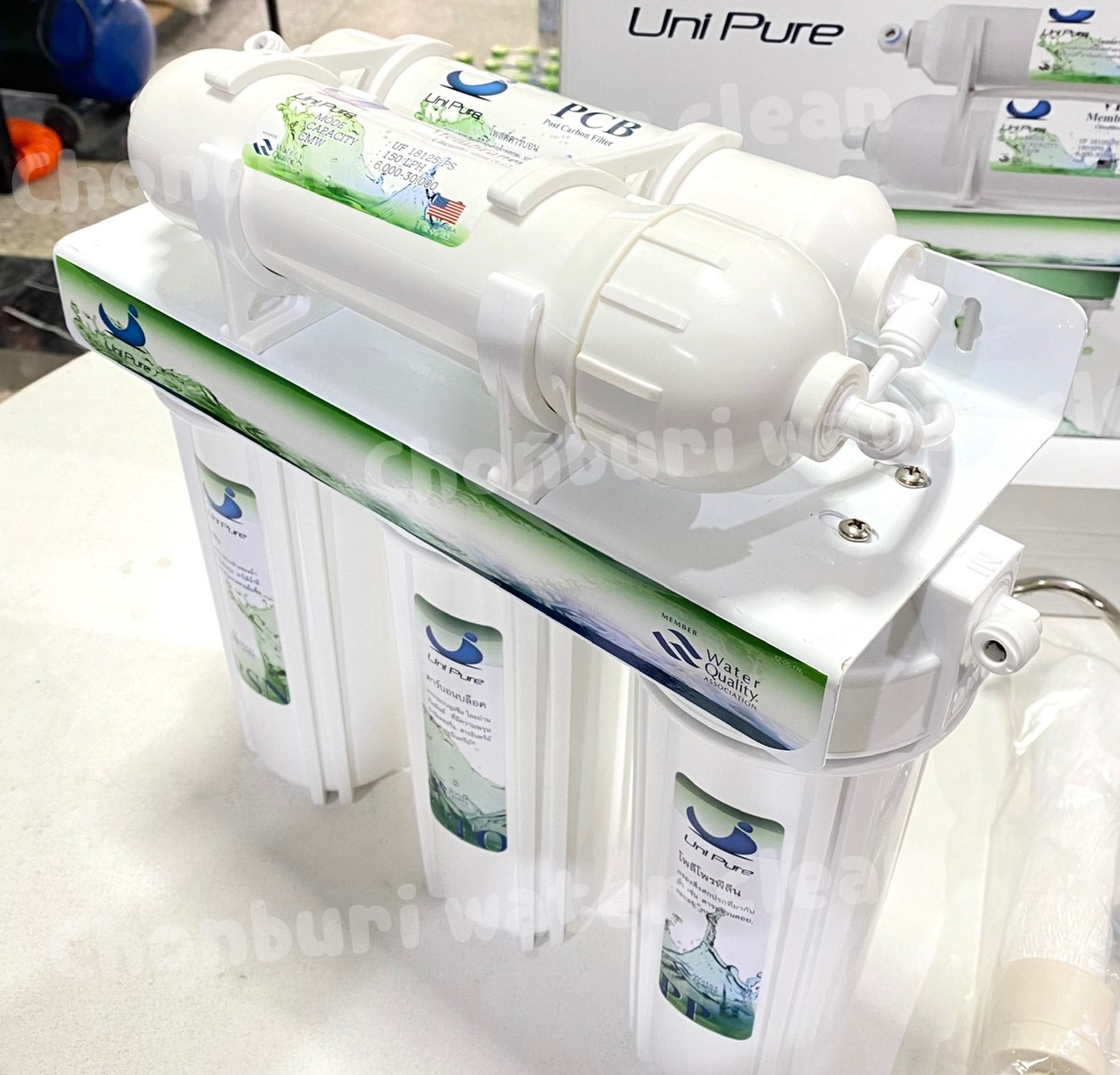 เครื่องกรองน้ำ 5ขั้นตอน ยี่ห้อ Unipure UF*สอบถามราคารบกวนทักไลน์เท่านั้นค่ะ