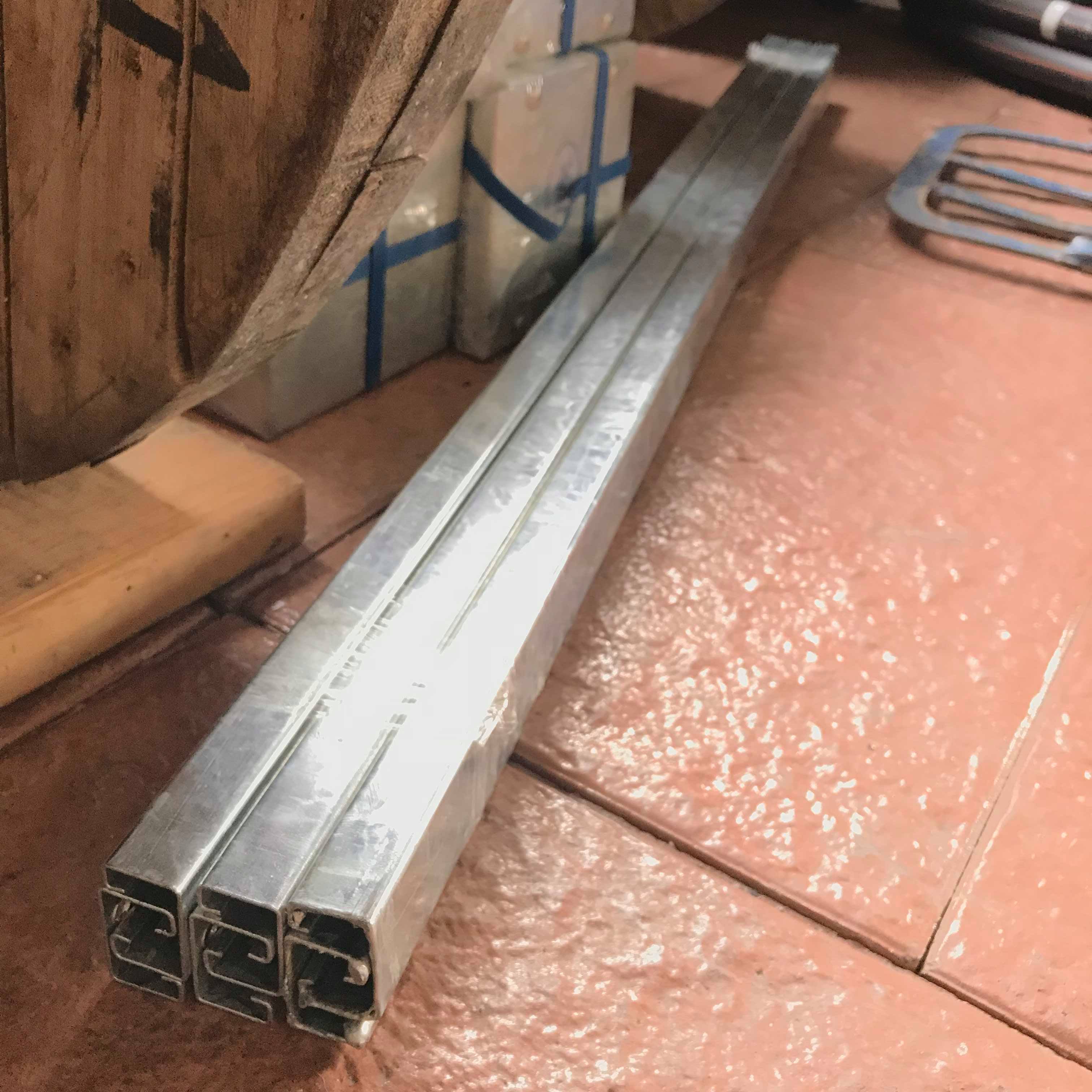 รางซีตื้น 25x40x1200 mm.