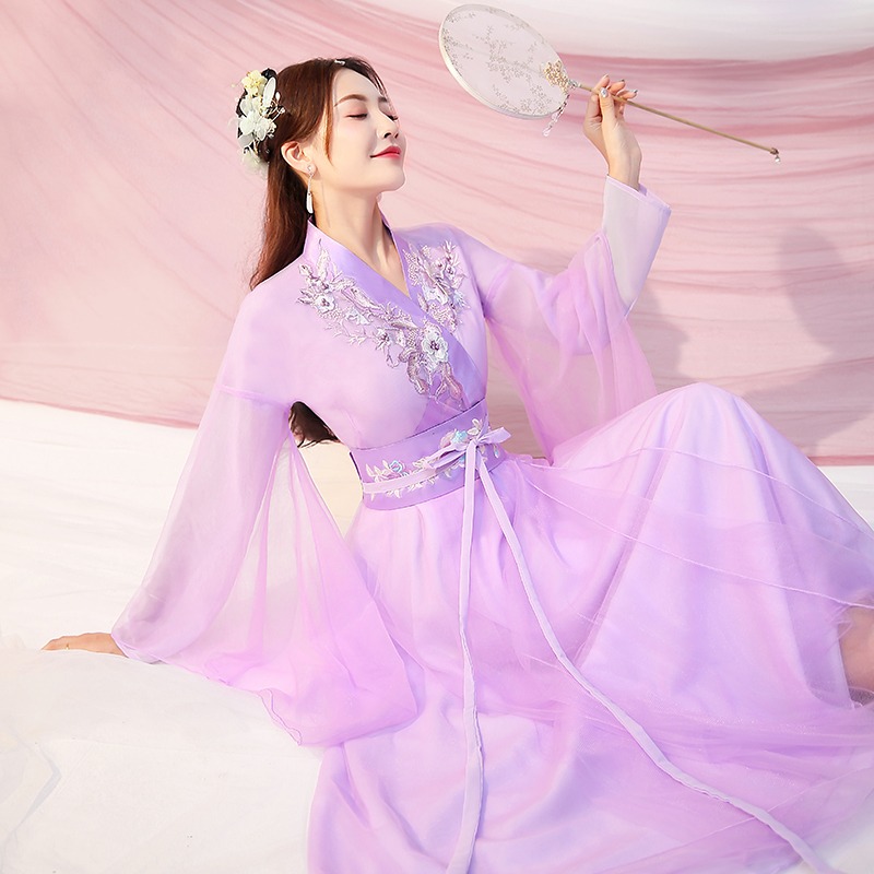 Pre - คอสจีน Hanfu ฮั่นฝูจีน ชุดจีนโบราณ/ซีรี่ย์ ชุดฮั่นฝูผู้หญิง