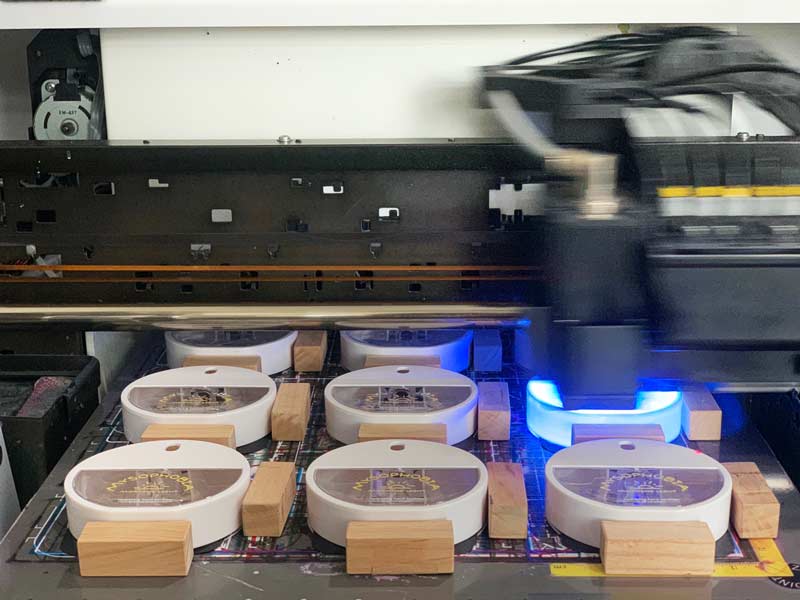 สกรีนขวดสเปรย์แอลกอฮอลล์ พิมพ์ขวดสเปรย์