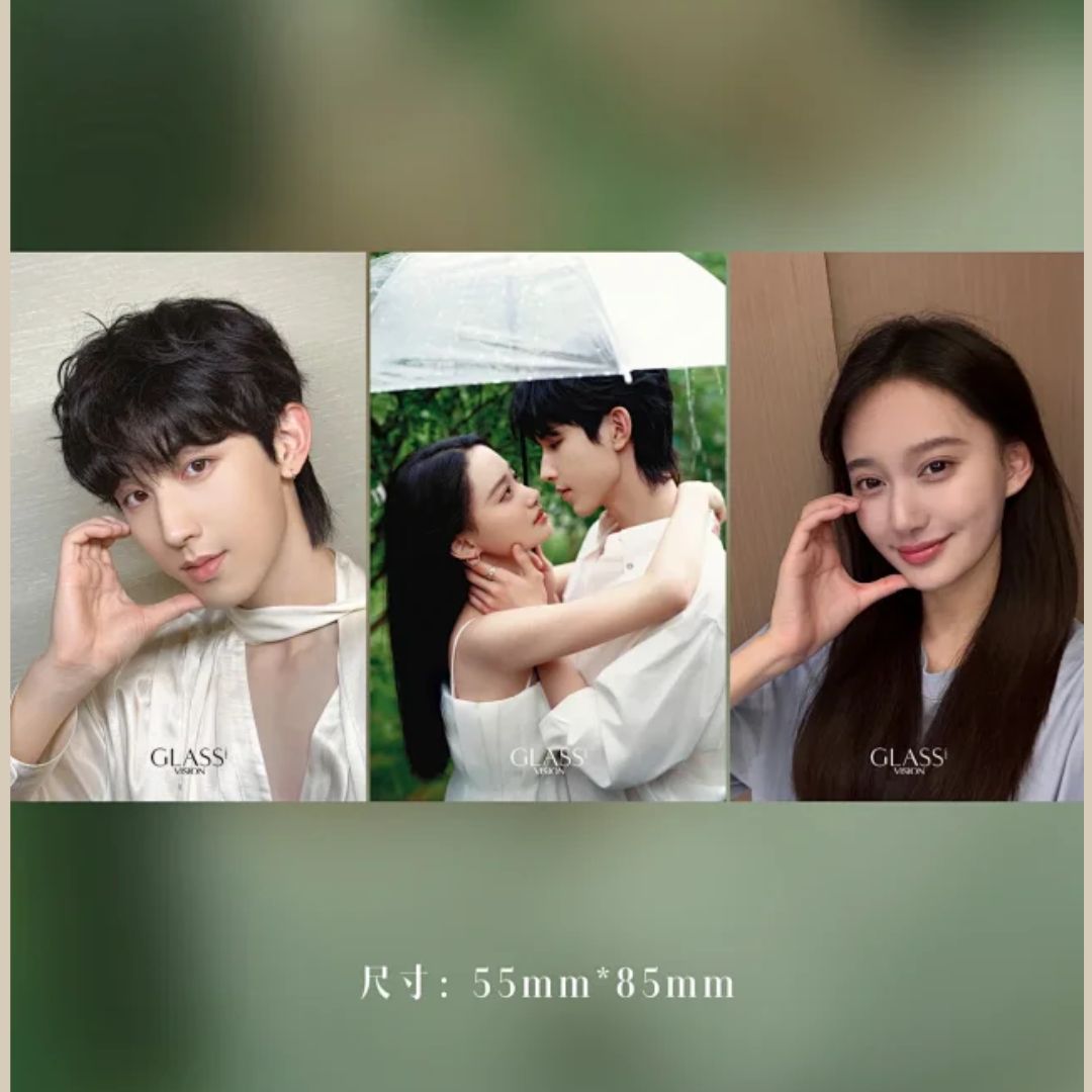 Pre - นิตยสาร Glass Vision #GuoJunchen & #XiaMeng เดือนมิถุนายน 2025 (สุ่มปก)+การ์ด
