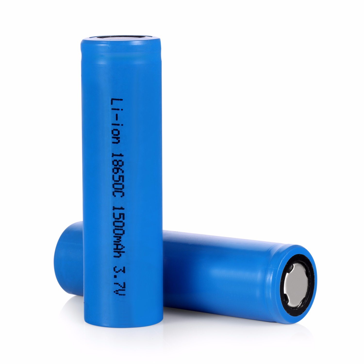 18650 Battery 1500mAh 3.7V Rechargeable Liion Lithium Cell / ก้อน
