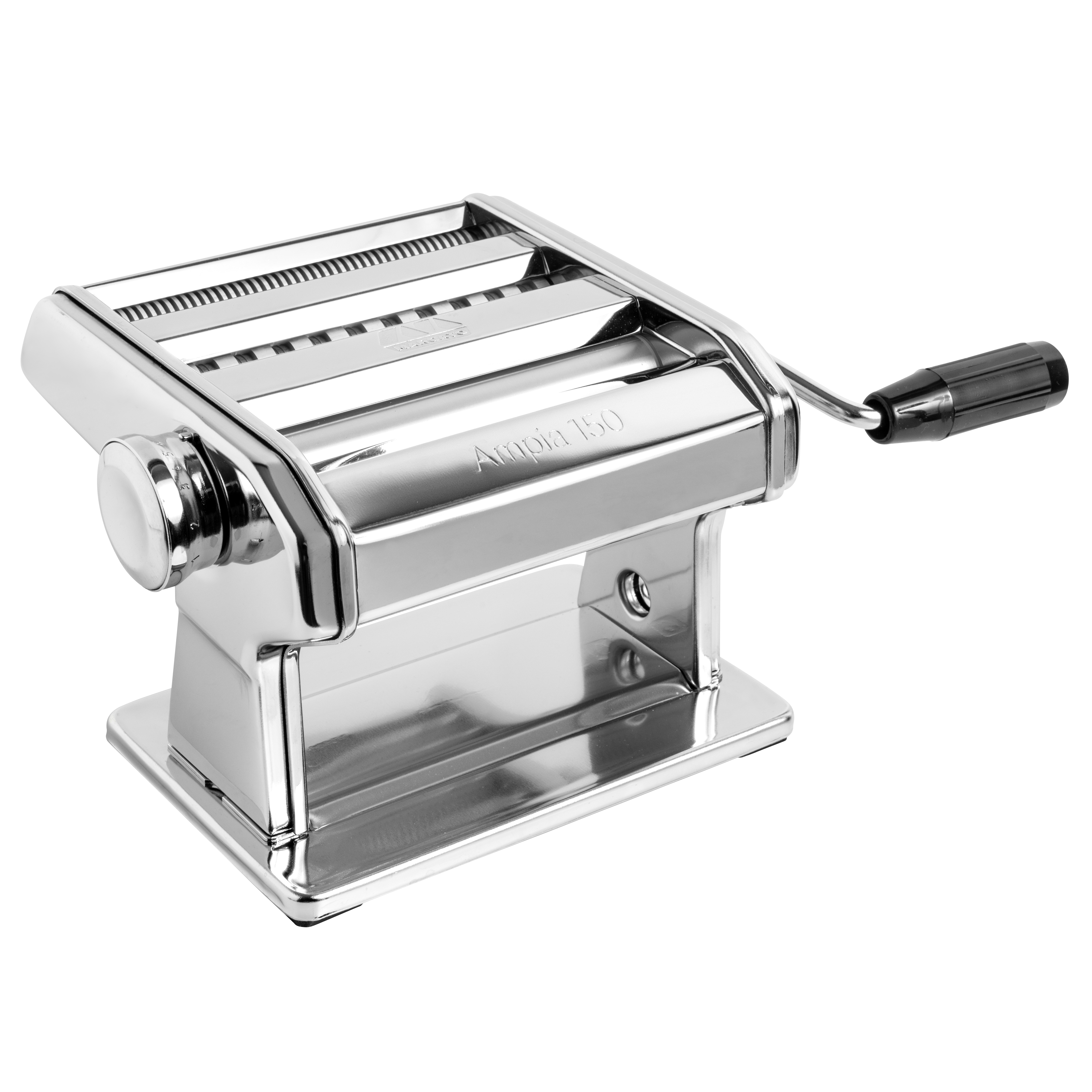 Marcato รุ่น Ampia 150 Made in Italy เครื่องรีดแป้งและตัดเส้นบะหมี่และพาสต้า พร้อมรับประกันจากโรงงาน 2 ปี หากใช้ในครัวเรือน และ 1 ปี สำหรับการใช้ในเชิงพาณิชย์