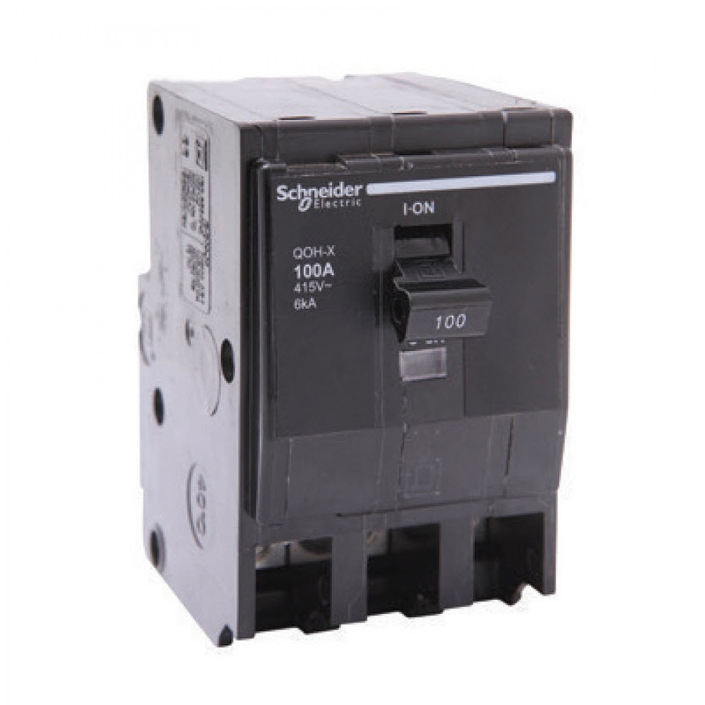 Schneider เซอร์กิตเบรกเกอร์ลูกย่อย รุ่น QOH-X 3 Pole 70-100A