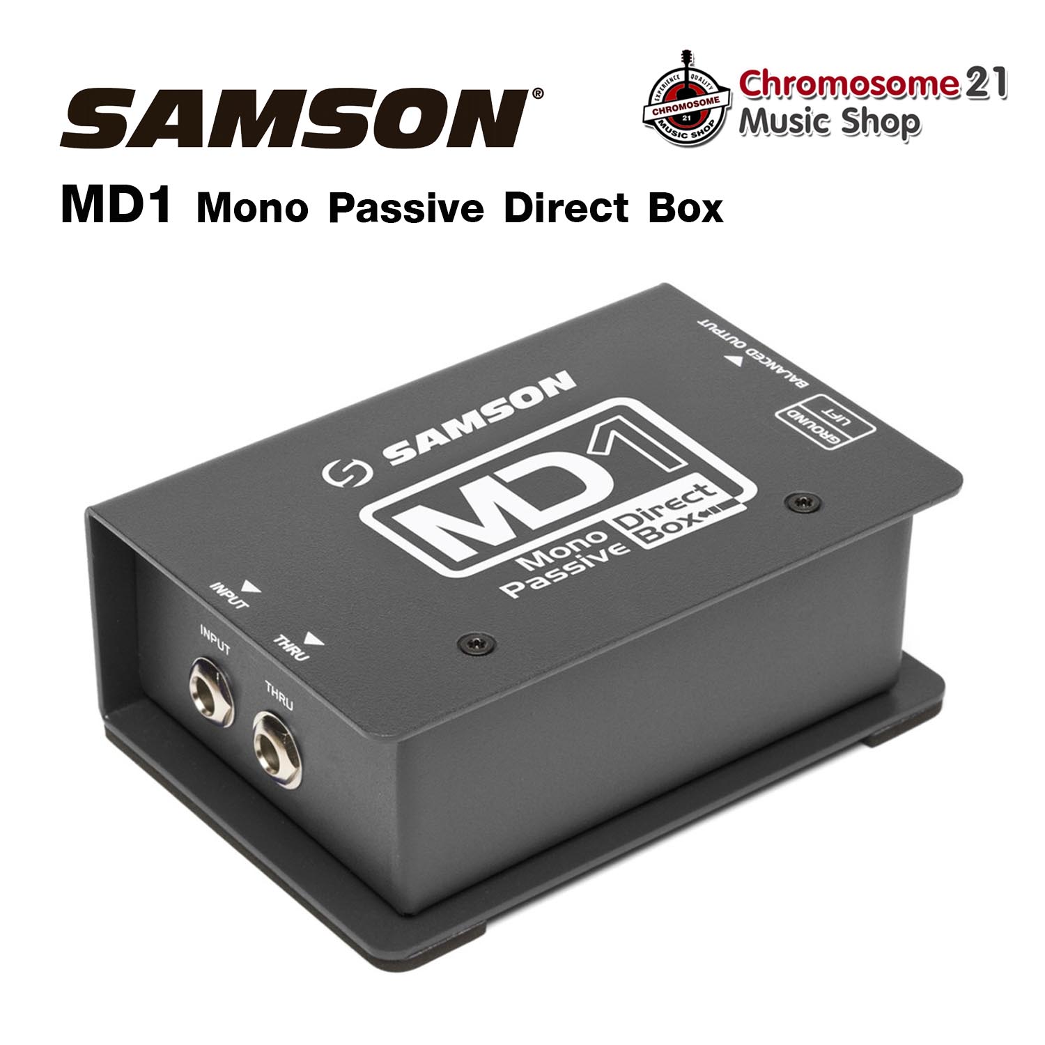Samson MD1 Mono Passive Direct Box ดีไอ บ๊อกซ์