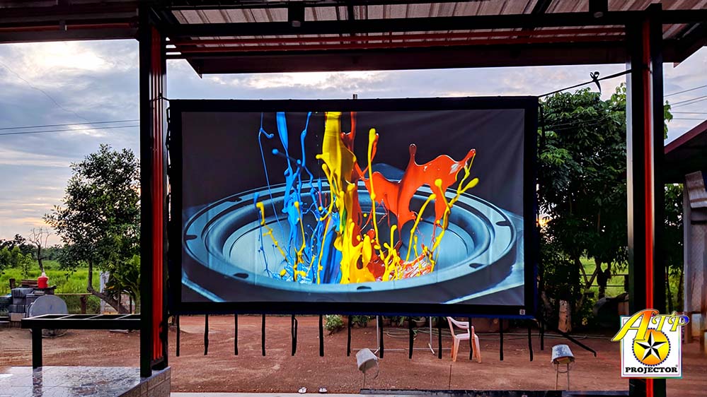 จอผ้า ALR 8 ม. 2.35:1