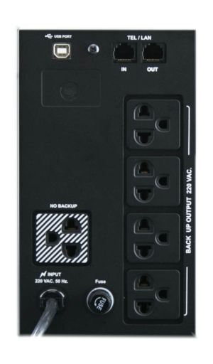 เครื่องสำรองไฟ Lineinteractive/Ture Online รุ่น Phantom-1000-LCD (1000VA700Watt)