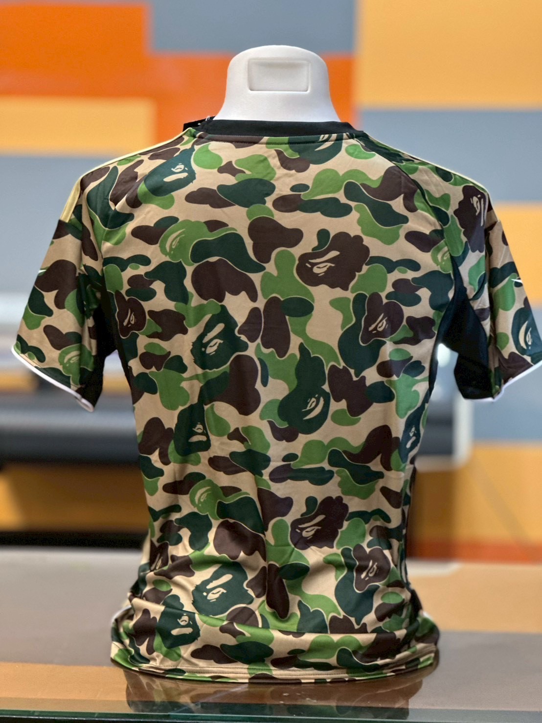 2025-26 เสื้อฟุตบอล BAPE รุ่นพิเศษ สำหรับผู้ชาย Fans Edition เกรดแฟนบอล SIZE S-2XL
