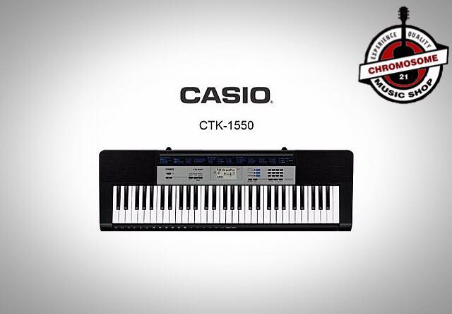 Casio CTK 1550 (61คีย์)+พร้อมขาตั้ง