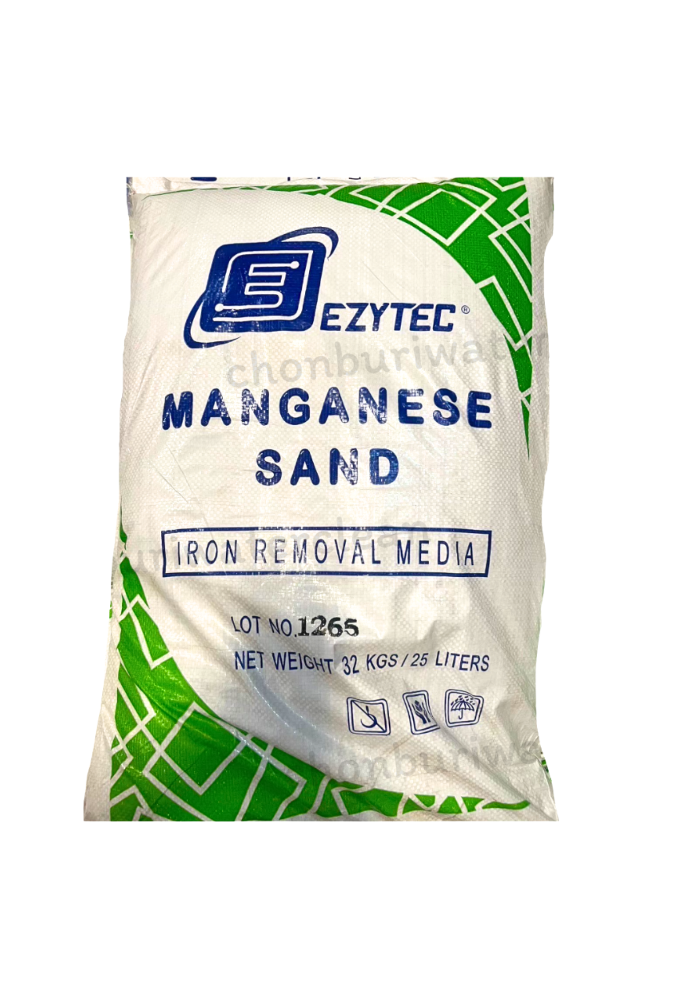 สารกรองแมงกานีสกรีนแซนด์ 25ลิตร (vikings fillter media group)