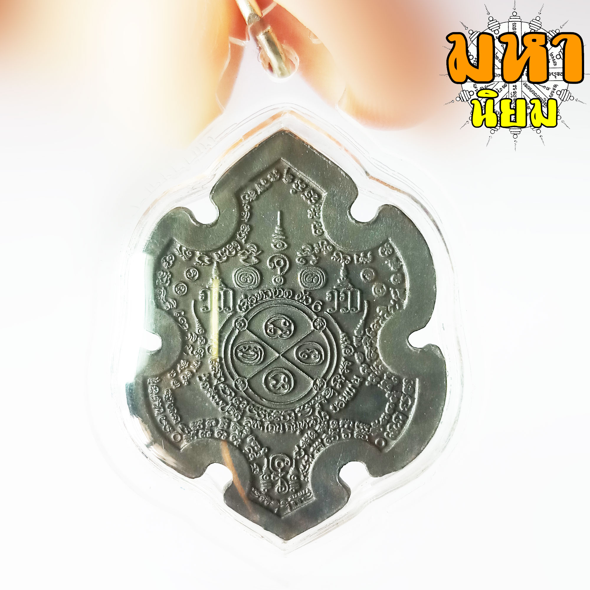 เหรียญเสือล่าเหยื่อ เสือหัวขาดตัวที่ 6 หลวงพ่อไฉน ฉนฺทสาโร จ.ขอนแก่น เนื้อนวะโลหะ เลี่ยมกรอบอย่างดี
