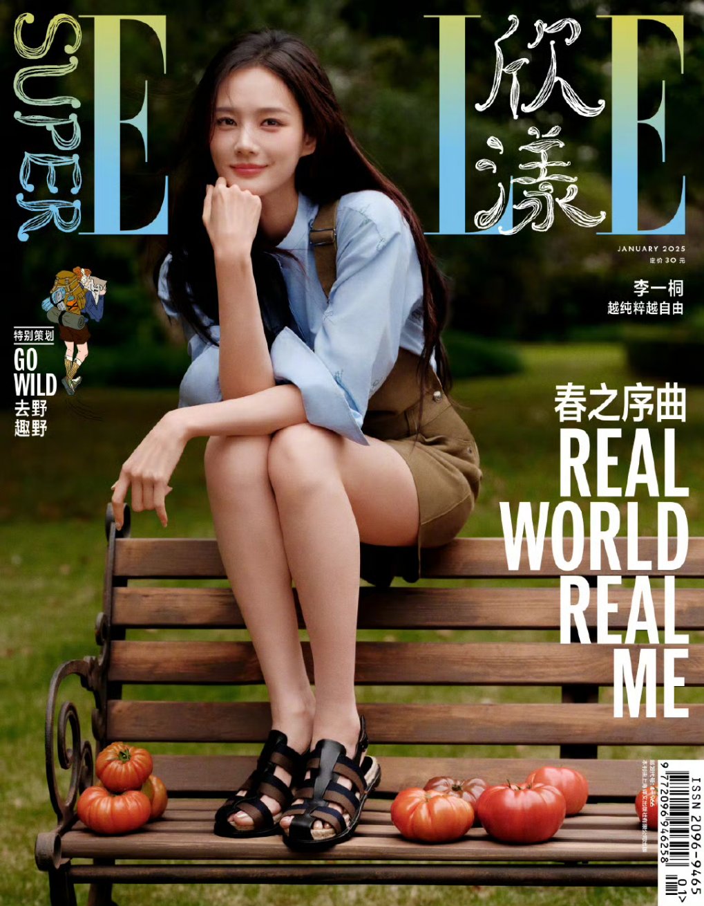 Pre - นิตยสาร SuperELLE หลี่อี้ถง LiYitong 2025