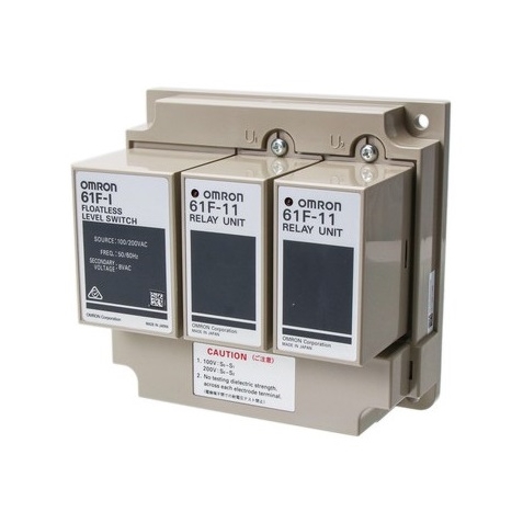 OMRON 61F-I AC110/220V Floatless Switch ตัวควบคุมระดับของเหลว Floatless Level Controller (Indicator)