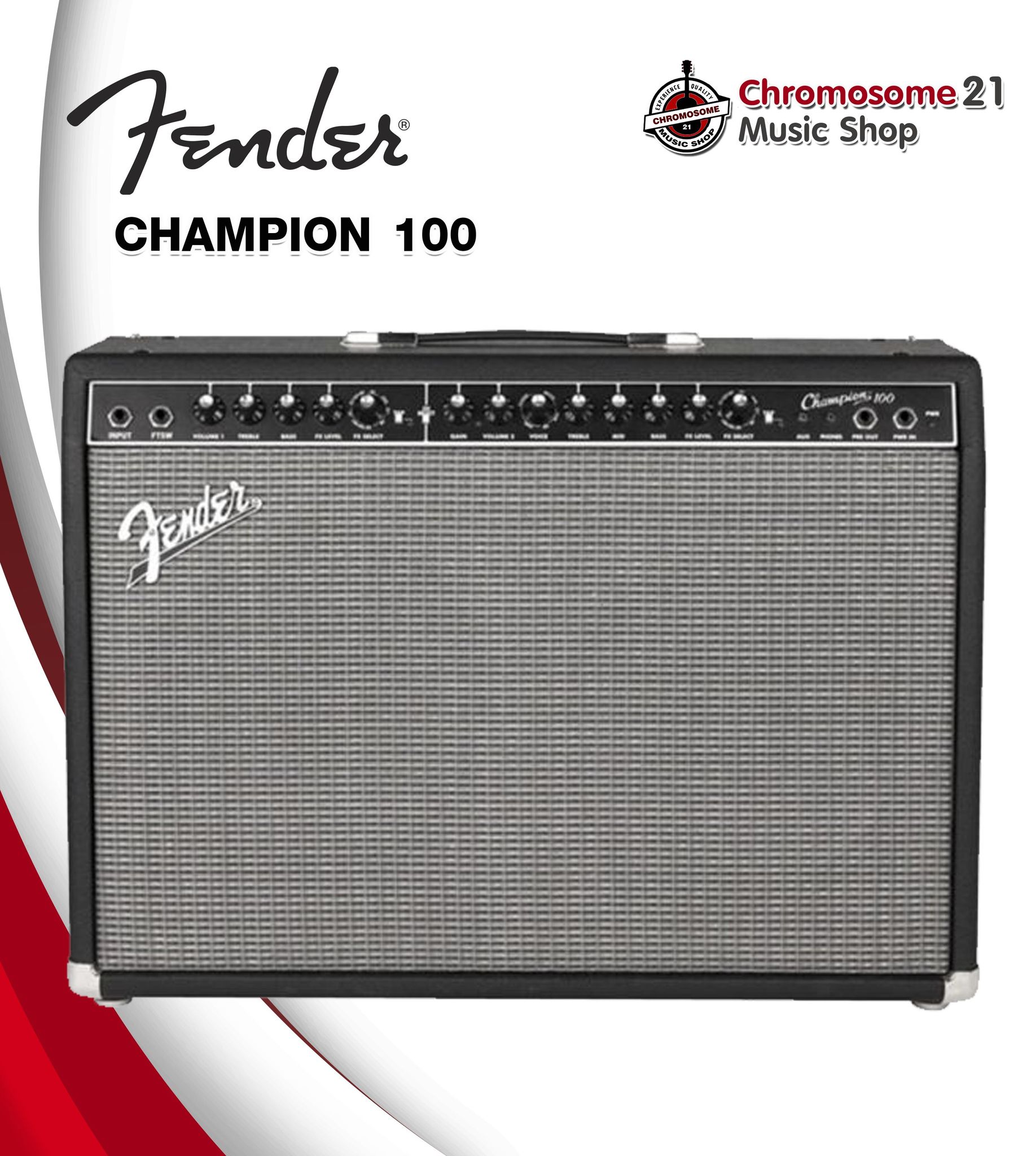 แอมป์กีตาร์ไฟฟ้า Fender Champion 100