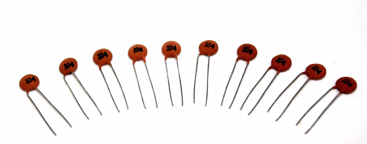 Ceramic Capacitor 103 50V 0.01UF 10NF ตัวเก็บประจุ 0.01uf 50V แบบ Ceramic จำนวน 10 ชิ้น