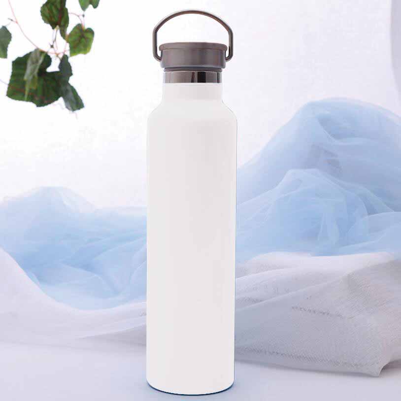 กระบอกน้ำพร้อมพิมพ์ ขนาด 500 mL. พร้อมแหวนคล้อง