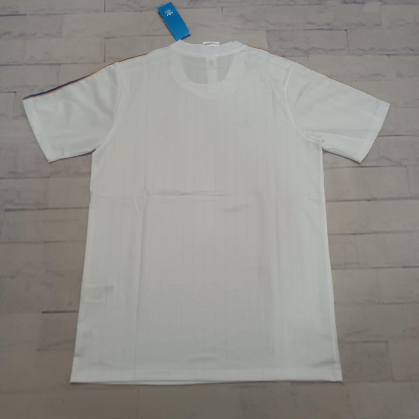 เสื้อฟุตบอล Terrace Icons ปี 2025/26 สโมสรเรอัล มาดริด สีขาว เกรดแฟนบอล พรีเมี่ยม💯