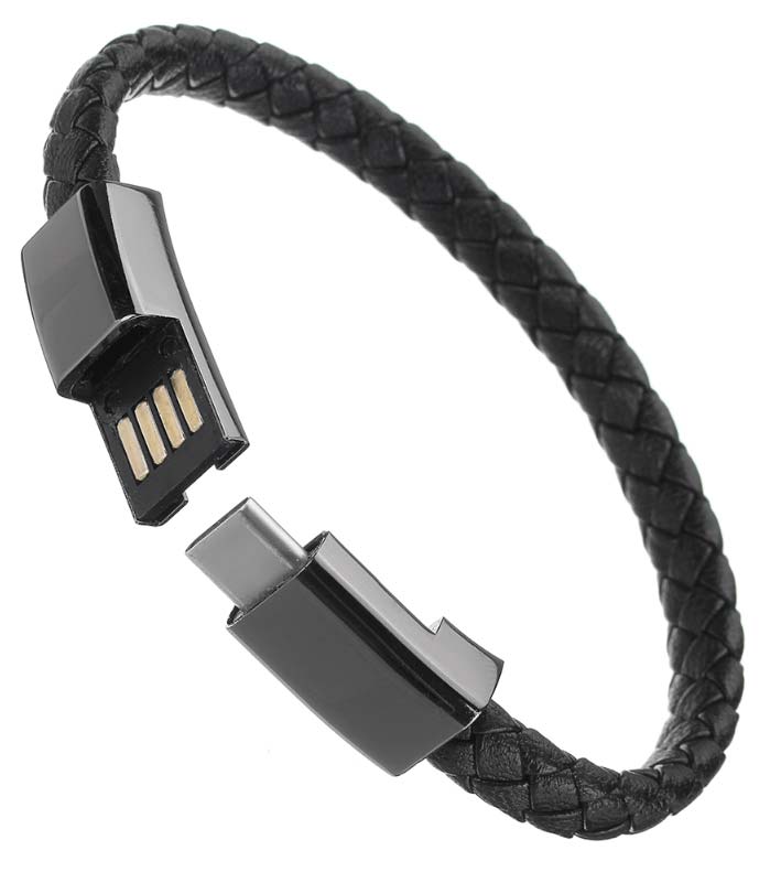 สายรัดข้อมือ Type C/Android/Iphone สายชาร์จข้อมูล USB