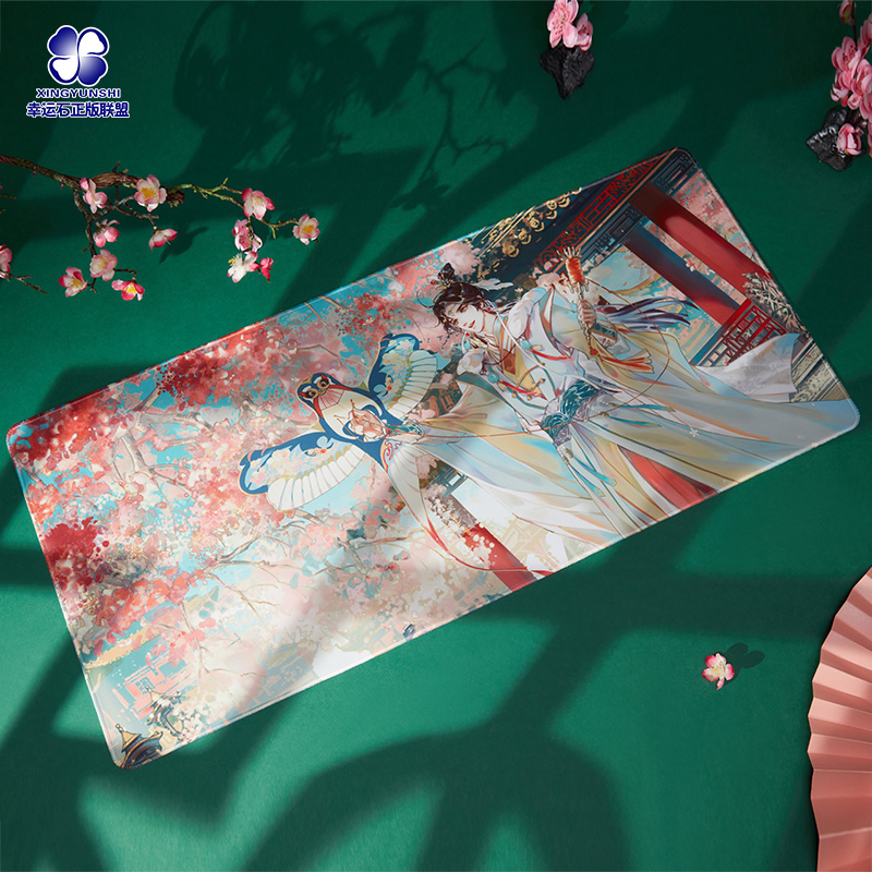 Pre - Bilibili comics คีย์บอร์ด แผ่นรองเมาส์วันเกิด Xie Lian สวรรค์ประทานพร ขนาดใหญ่