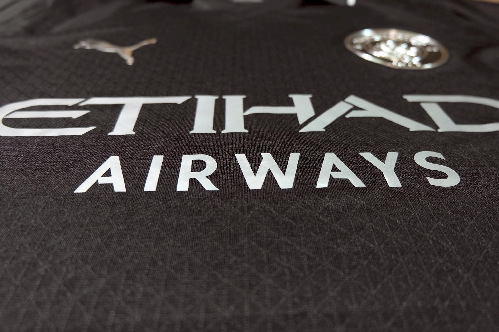 2025-26 เสื้อฟุตบอลเเมนซิฯ สีดำ สำหรับผู้ชาย Player Edition เกรดนักเตะ Size S-2XL