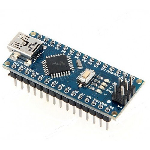 Arduino Nano 3.0 Mini USB (ไม่มีสายUSB )รุ่นใหม่ใช้ชิฟ CH340G แบบบัดกรีขาแล้ว ไม่มีสาย Mini USB