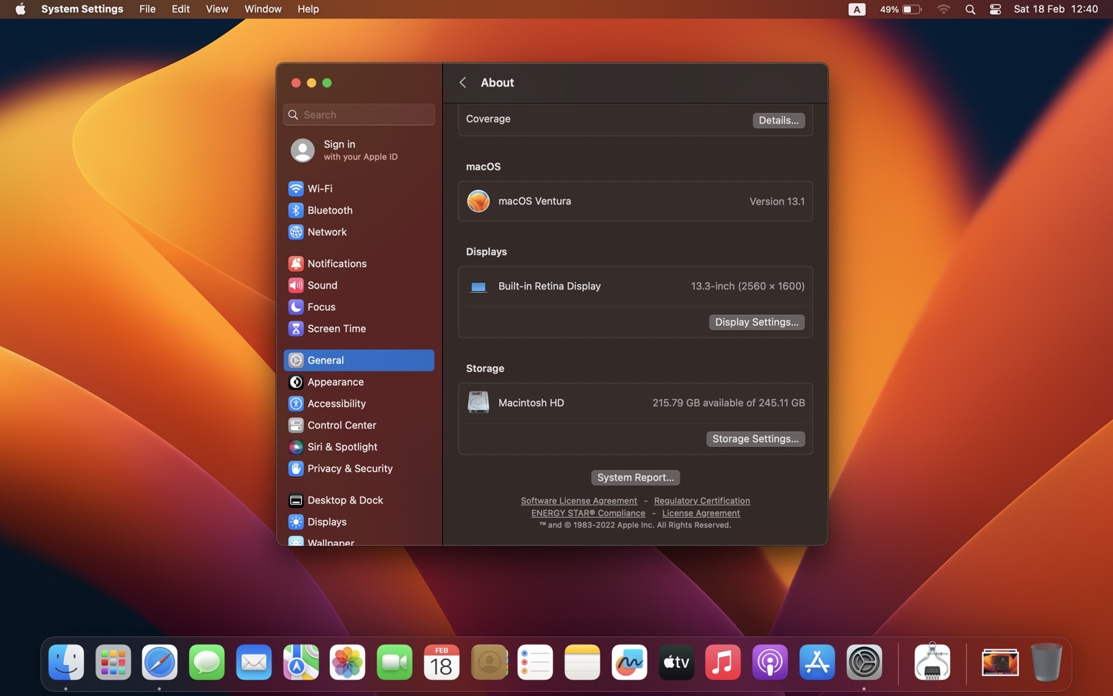 MacBook Air (M1, 2020)