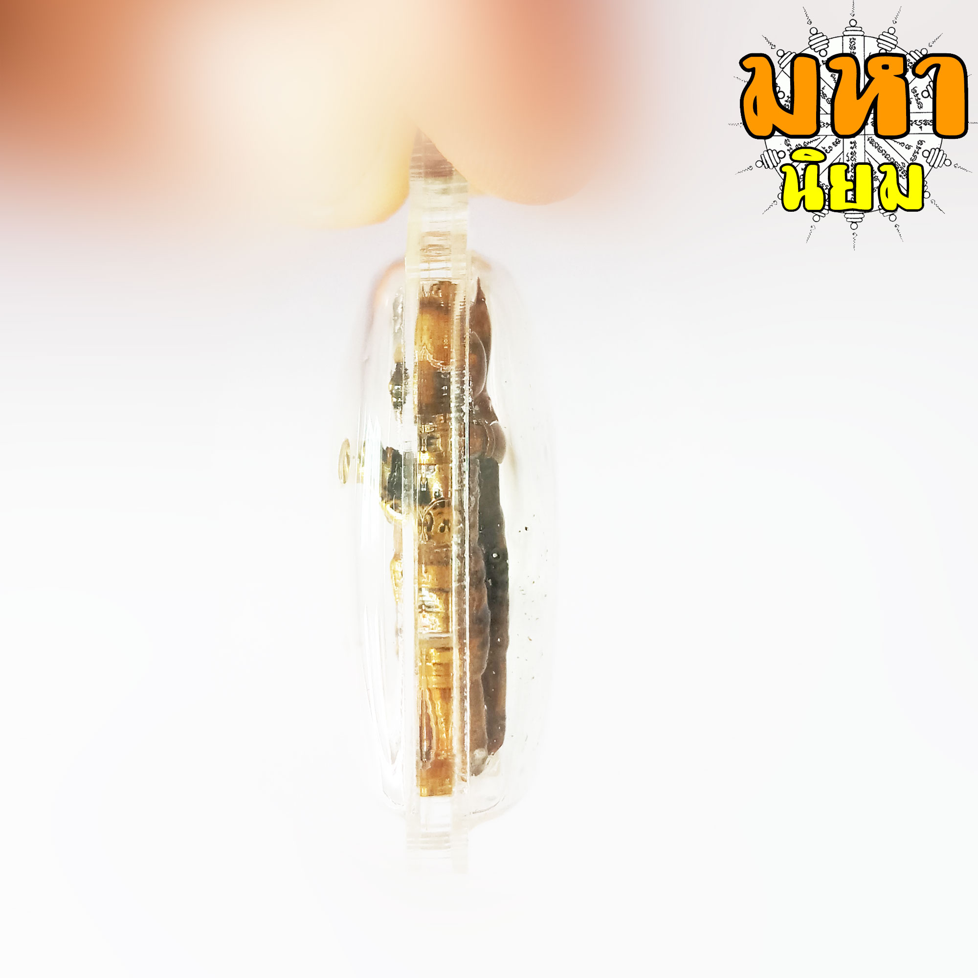 กุมารทอง รักยม เนื้อทองเหลือง เลี่ยมกรอบอย่างดี