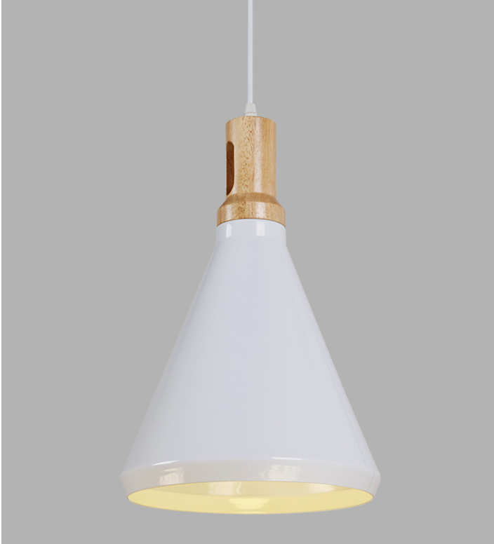 โคมไฟห้อยเพดานนอร์ดิกหัวไม้