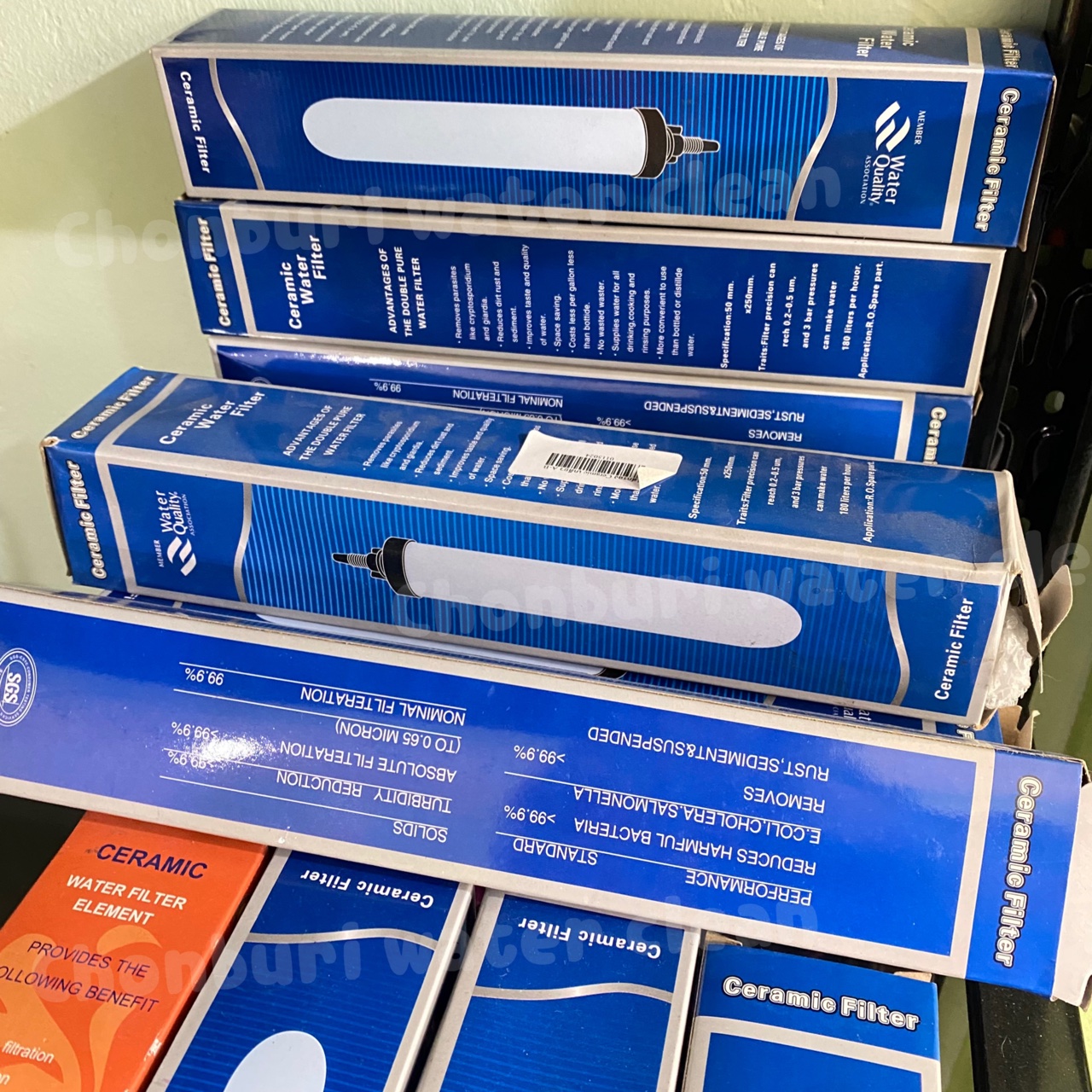 ไส้กรองน้ำ Ceramic หัวเกลียว