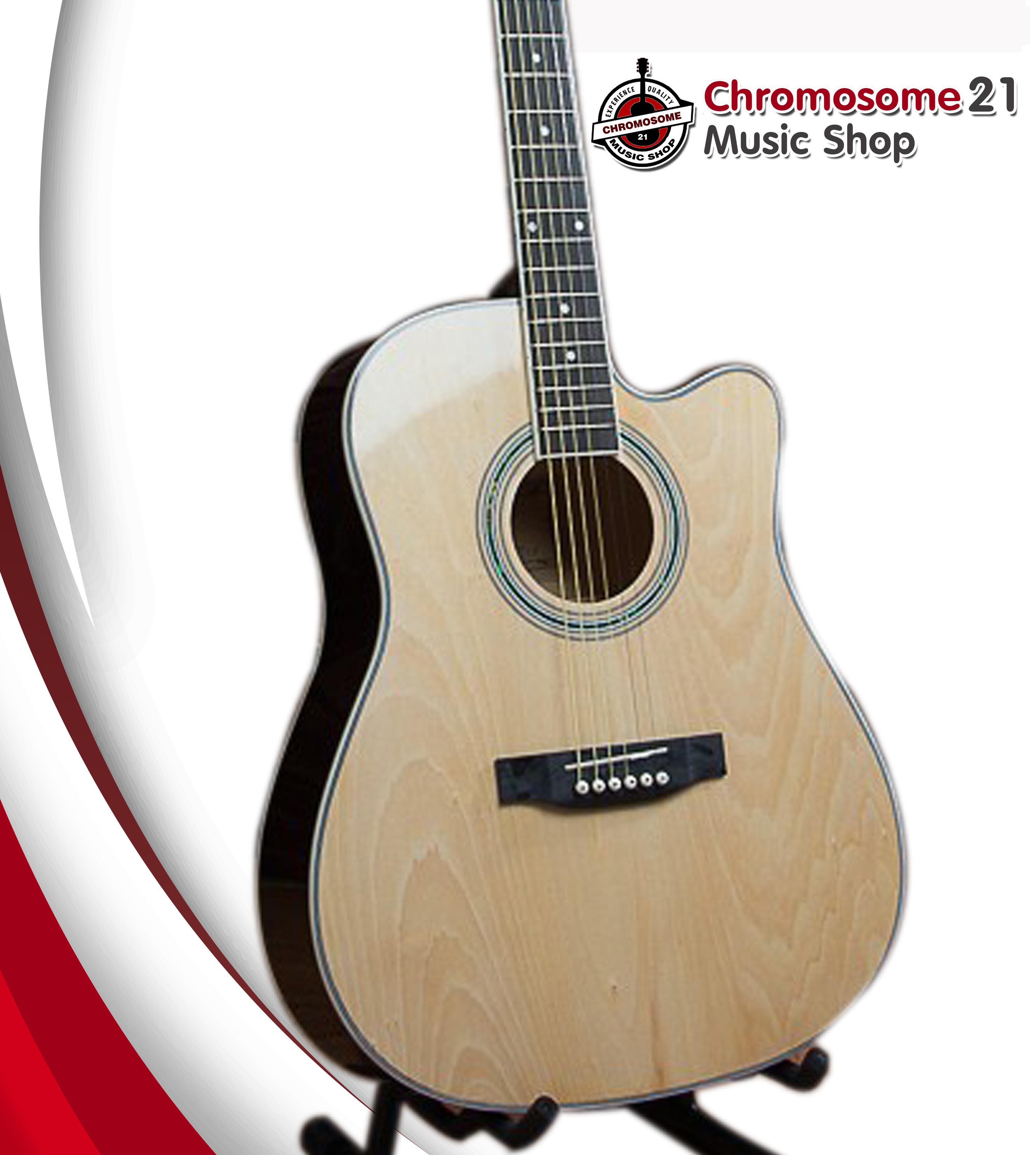 กีตาร์โปร่ง Overspeed Os41fc ขนาด41 นิ้ว