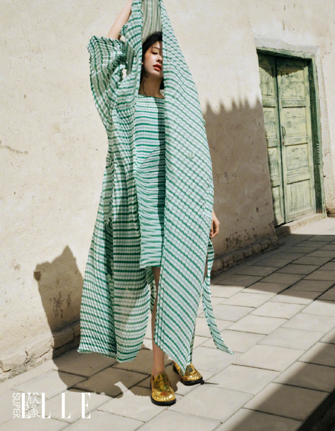 Pre - นิตยสาร SuperELLE เฉินตูหลิง ChenDuling 2025+การ์ด+โพลารอยด์