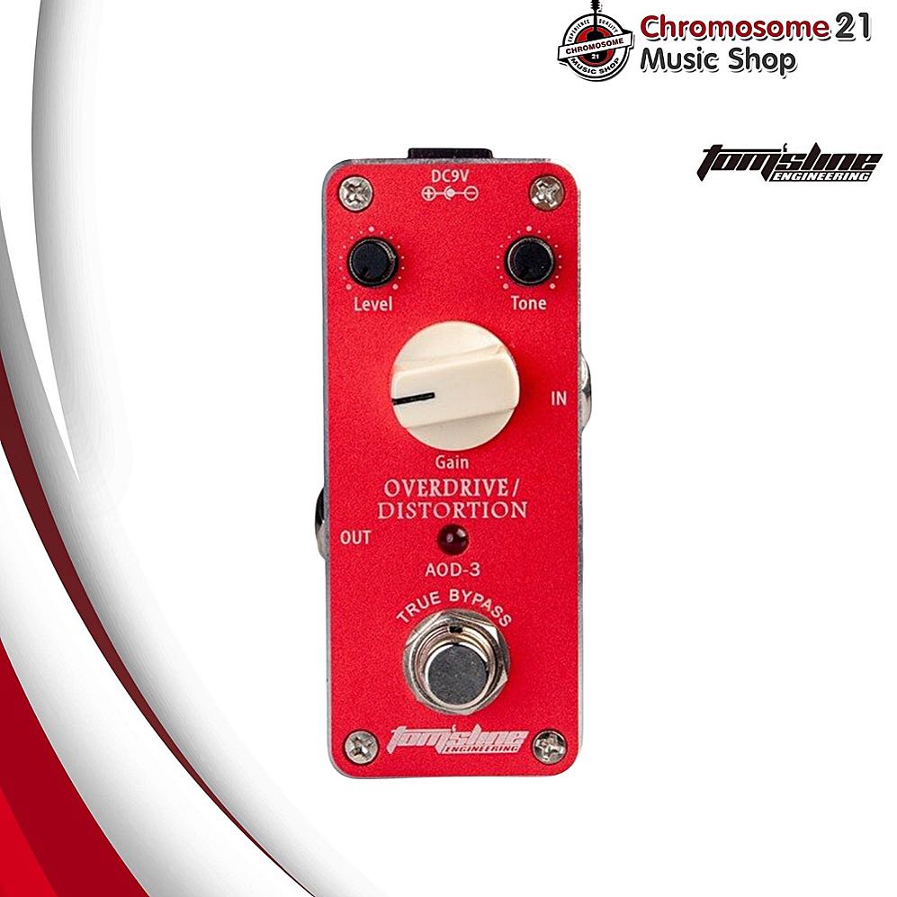 เอฟเฟค Tom'sline AOD-3 Mini Overdrive Distortion
