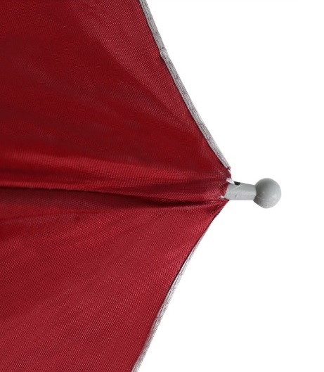 ร่มตอนเดียว 16 นิ้ว สีแดง