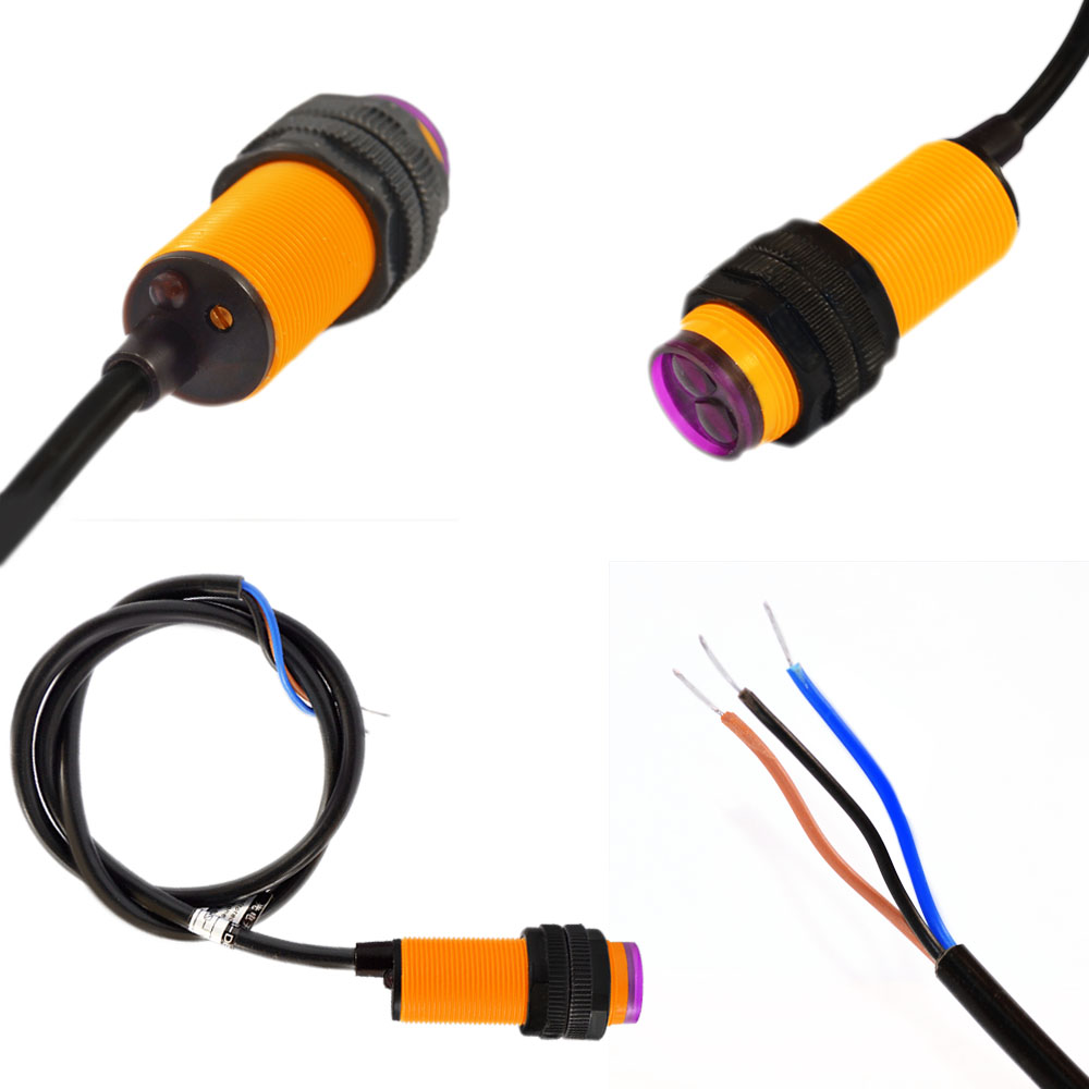 E18-D80NK Infrared Distance Ranging Sensor เซ็นเซอร์ตรวจจับวัตถุ