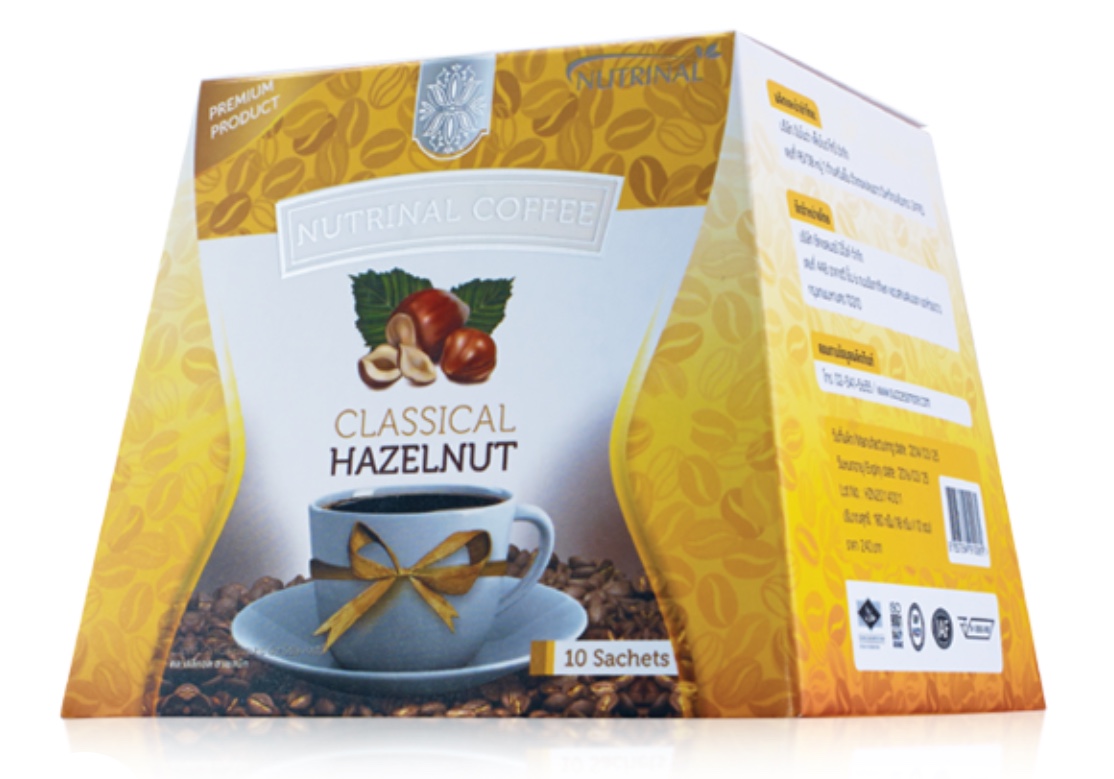 Classical Hazelnut Coffees กาแฟสดกลิ่นเฮเซลนัท สำหรับผู้ที่ต้องการควบคุมน้ำหนัก