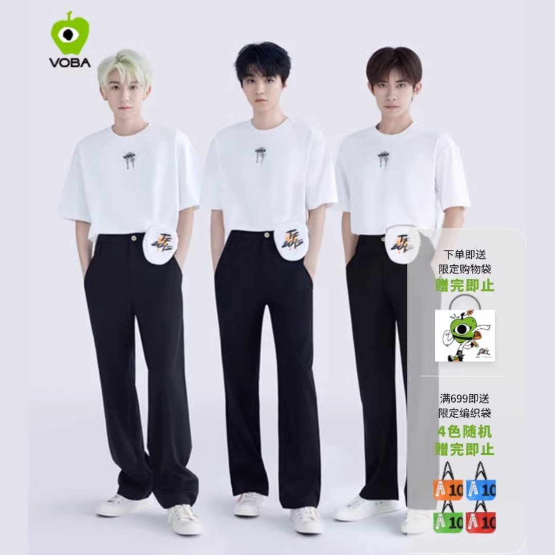 Pre - VOBAx TFBOYS เสื้อครบรอบ 10 ปี เสื้อที่ระลึก หวังจวิ้นข่าย หวังหยวน yiyangqianxi