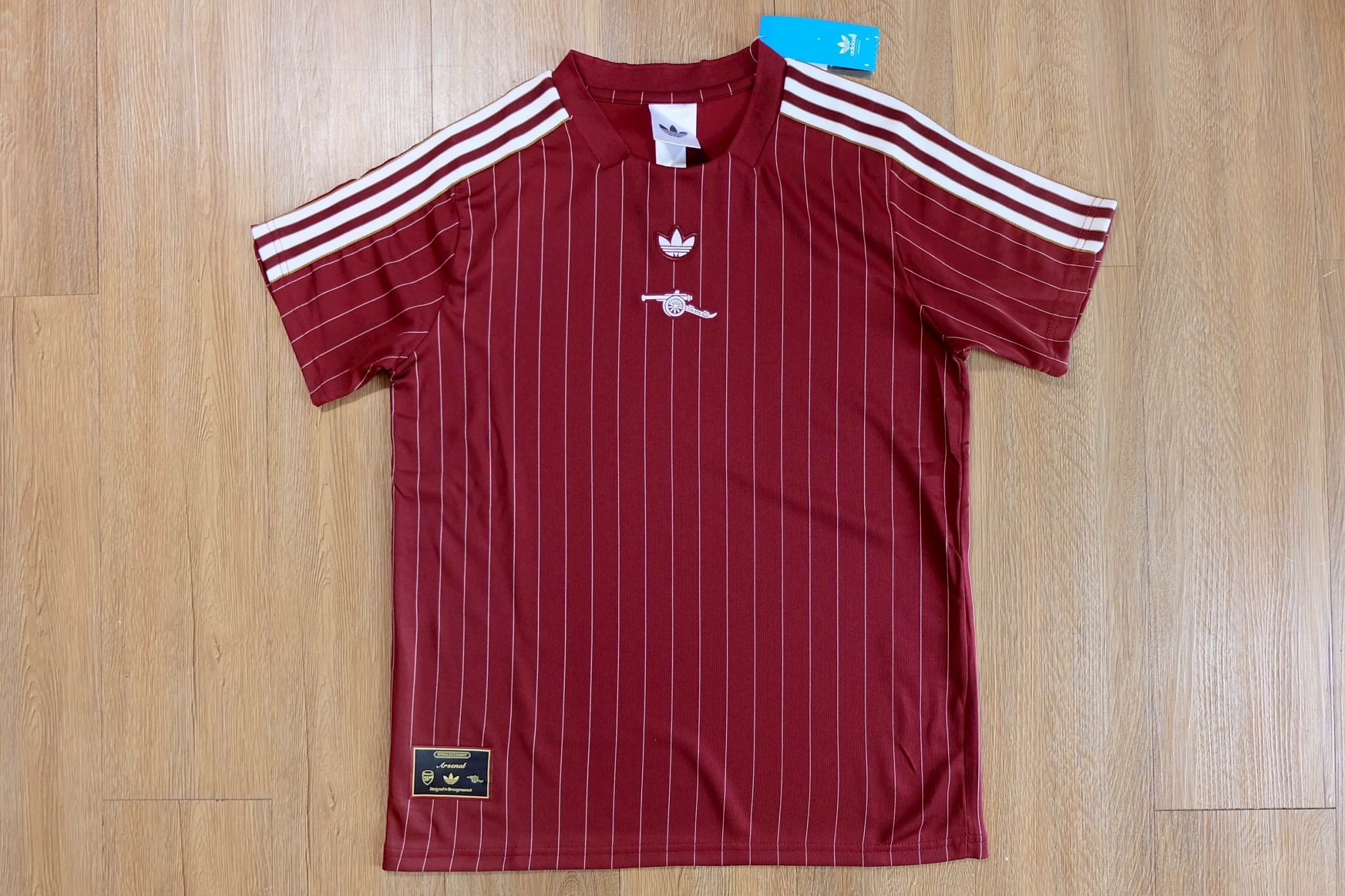 เสื้อฟุตบอล Terrace Icons ปี 2025/26 สโมสรอาร์เซนอล สีน้ำตาล เกรดแฟนบอล พรีเมี่ยม💯