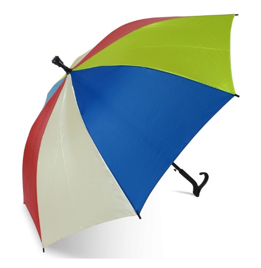 ร่มไม้เท้าสีรุ้ง 8 ก้าน