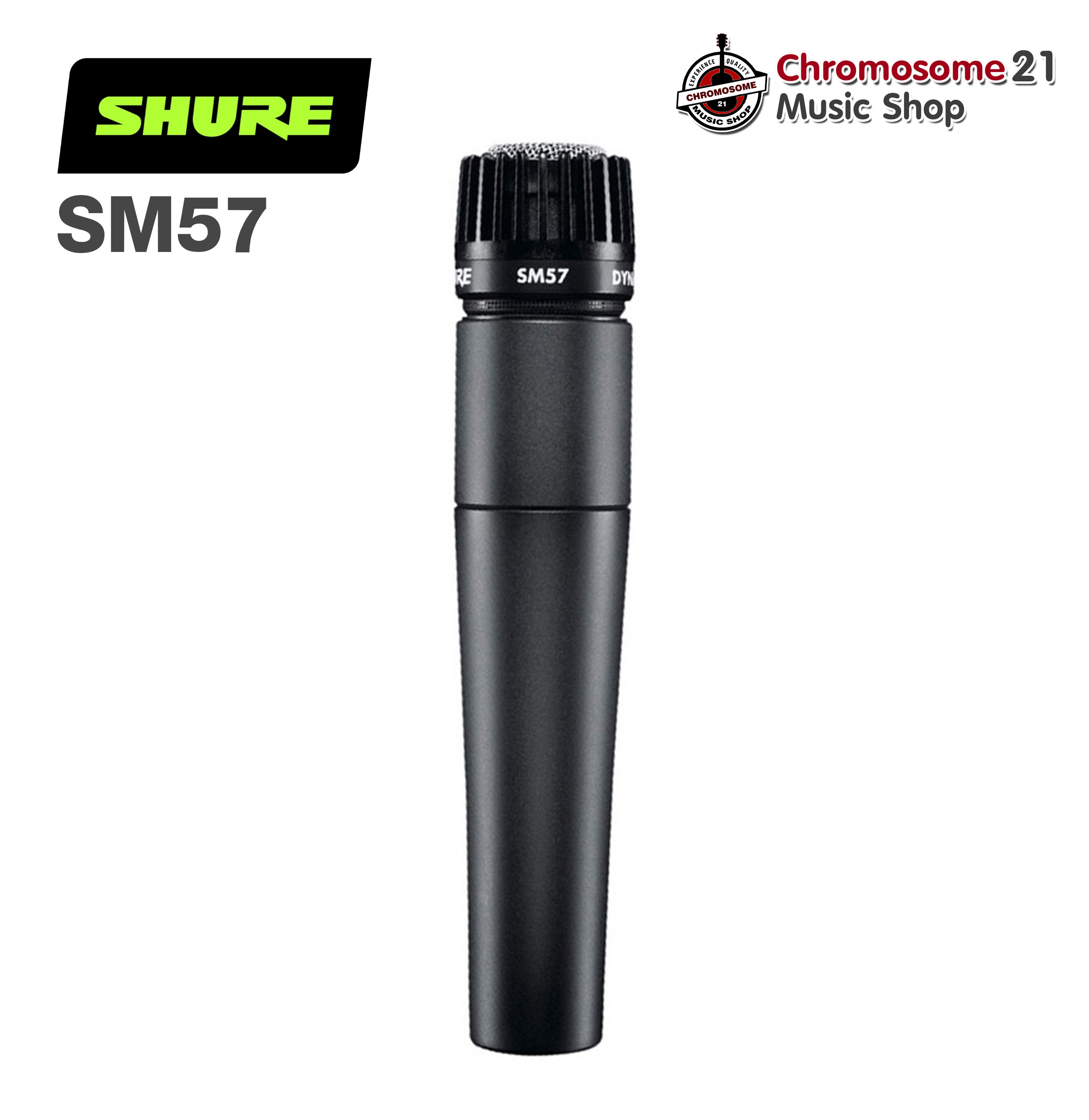 ไมโครโฟนเครื่องดนตรี Shure SM57-LC มหาจักร แท้100%