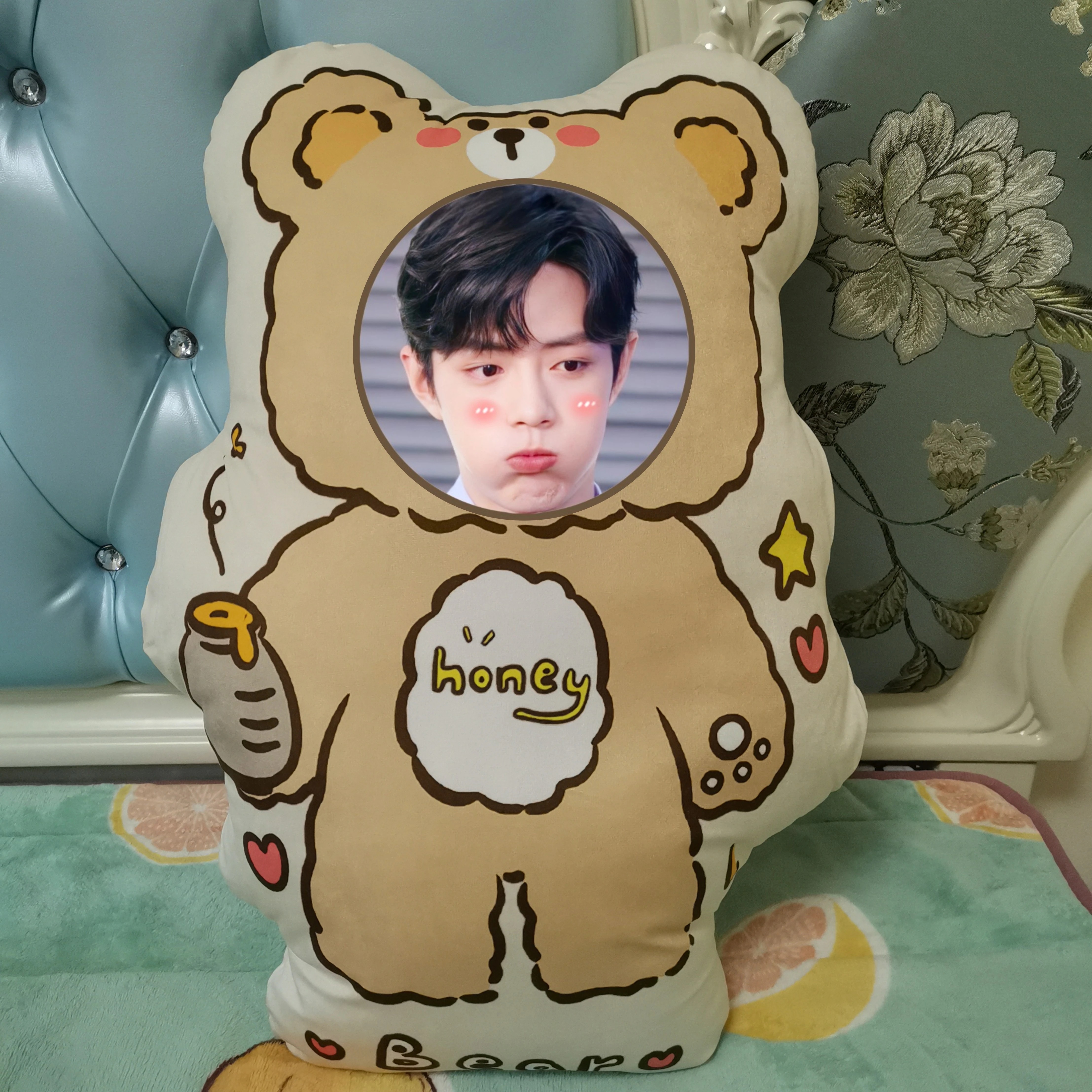 Pre - หมอนการ์ตูนลายเซียวจ้านXiaozhan ตุ๊กตาน่ารัก