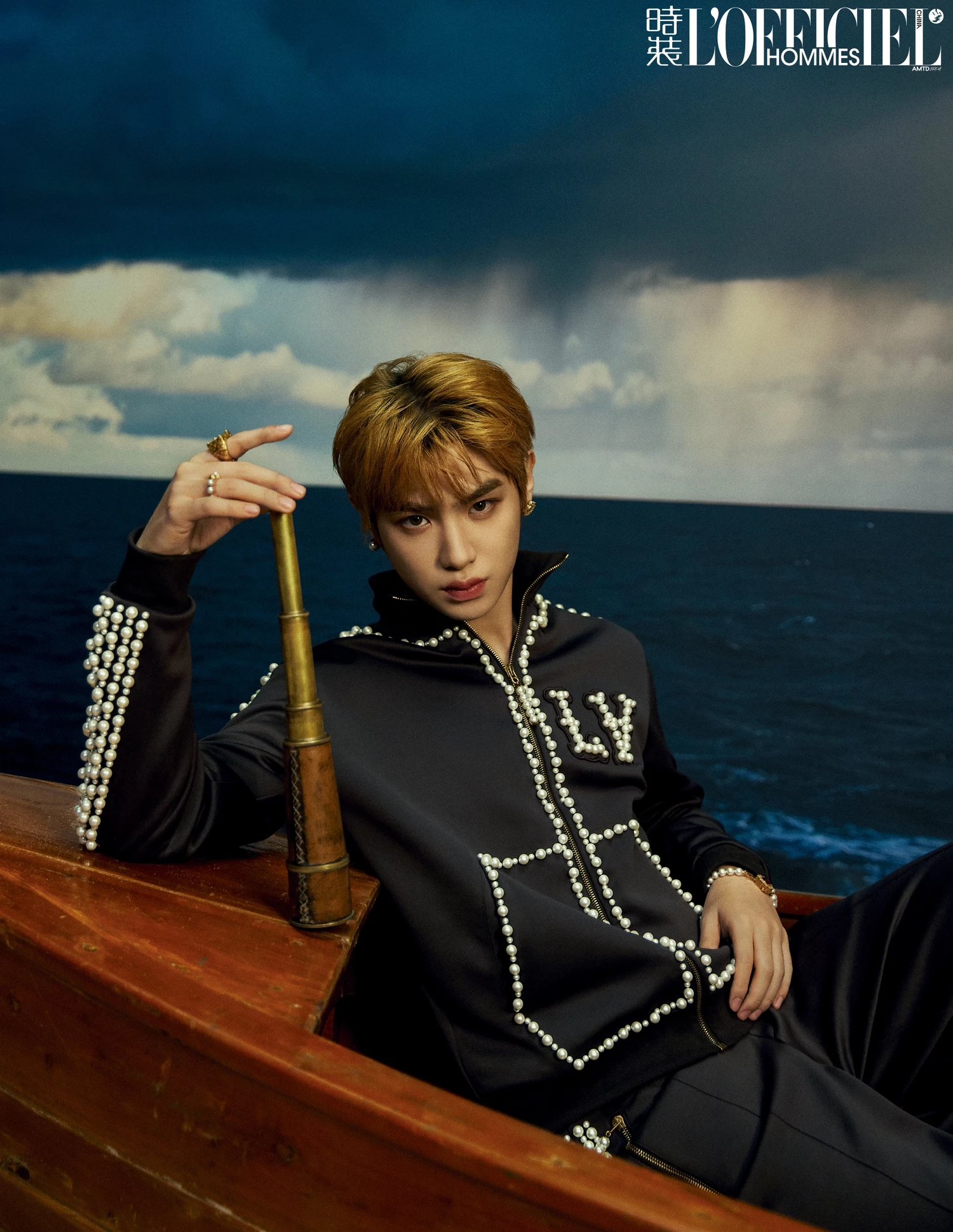 Pre - นิตยสาร L’Officiel Hommes China จัสติน Justin หวงหมิงฮ่าว 2024