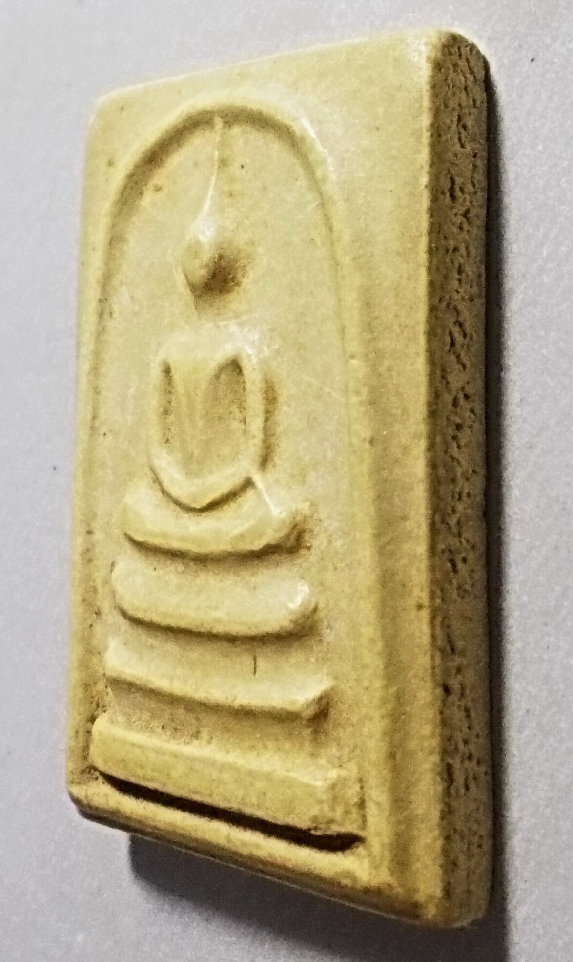 สมเด็จเจ้าคุณนร เนื้อน้ำอ้อย หลังเรียบ ปี 2513 #lnw882 (ขายแล้ว)