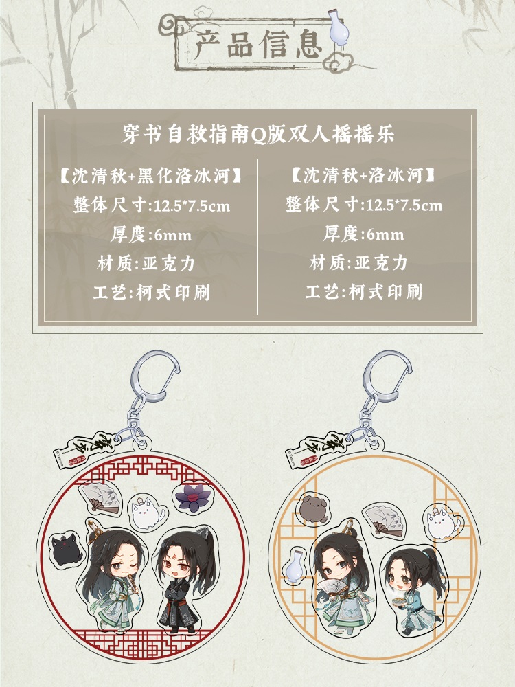 Pre - พวงกุญแจอะคริลิค #ตัวร้ายอย่างข้าฯ