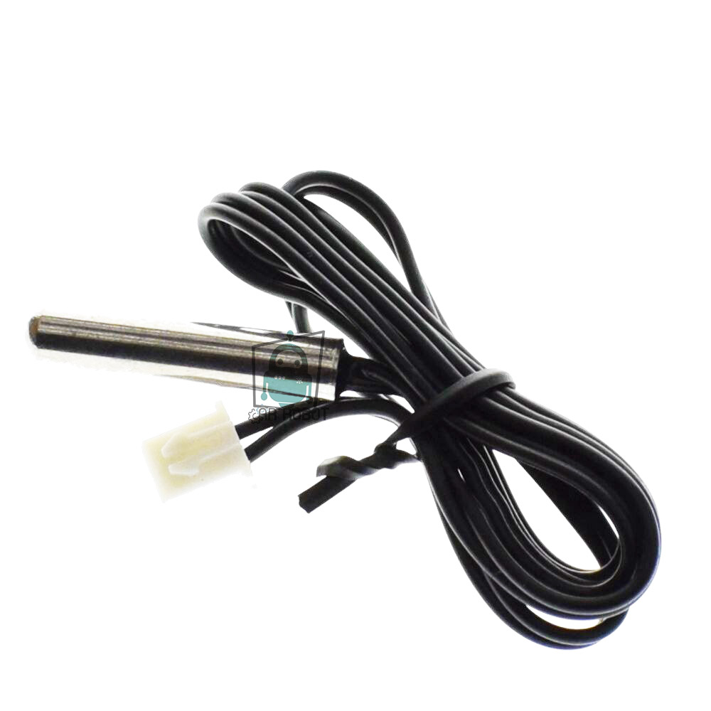 สายเซ็นเซอร์ NTC วัดอุณหภูมิกันน้ำสายยาว 1 เมตร 10 K 1% 3950 W1209 W1401