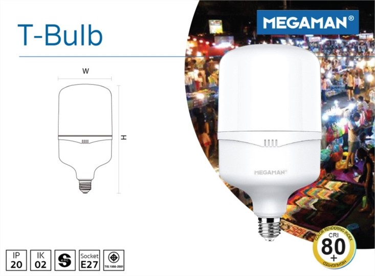 หลอดไฟ LED MEGAMAN TBulb