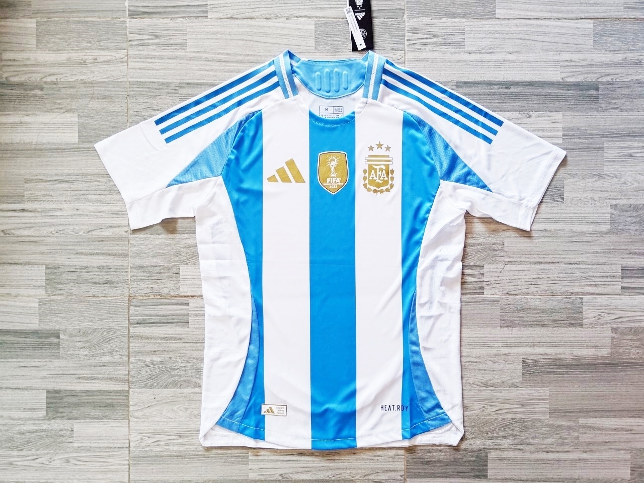 เสื้อทีมชาติอาเจน เหย้า สีฟ้า เกรดนักเตะ 2024 พร้อมอาม