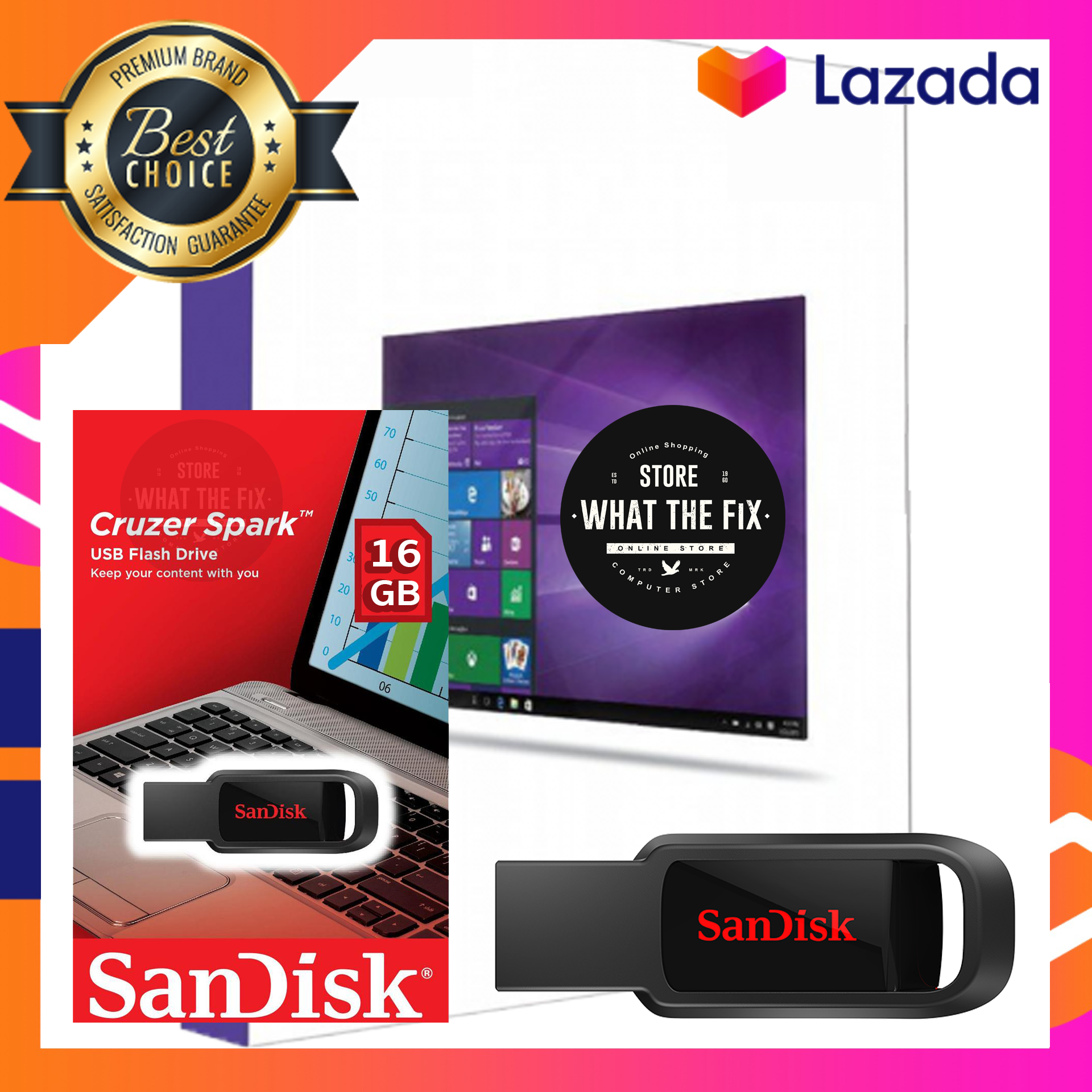 Windows 10 Pro (USB Install Cruzer Spark Only v21H1) [No Key]