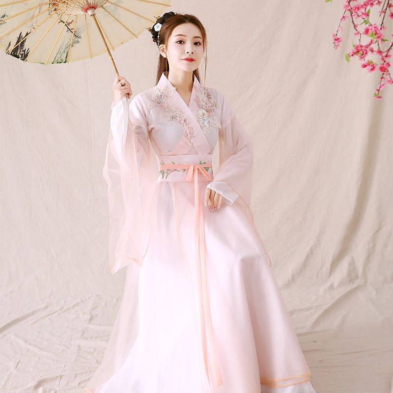 Pre - คอสจีน Hanfu ฮั่นฝูจีน ชุดจีนโบราณ/ซีรี่ย์ ชุดฮั่นฝูผู้หญิง