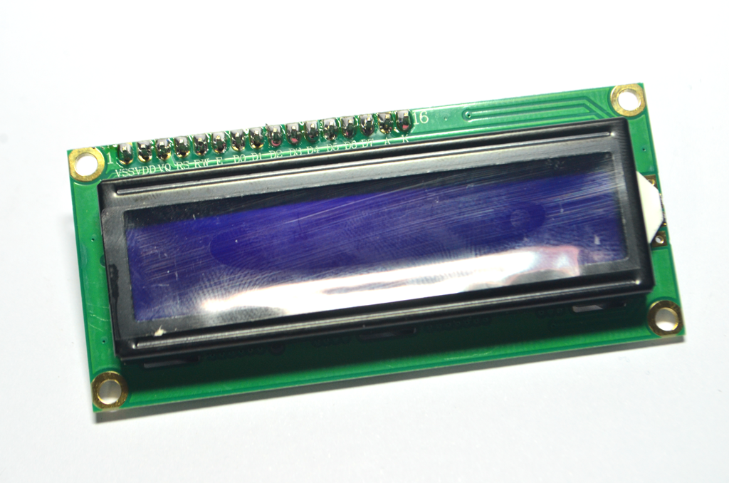 1602 LCD (Blue Screen) 16x2 LCD with backlight of the LCD screen